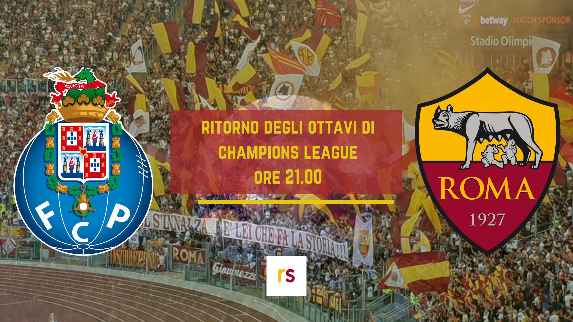 [FOTO e VIDEO] – La Roma non Var ai quarti, il Porto passa ai supplementari 3-1