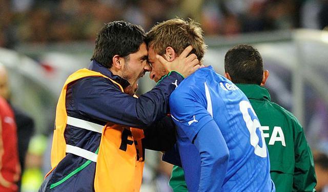 Gattuso: “La Roma si accorgerà di quanto mancherà De Rossi nello spogliatoio”