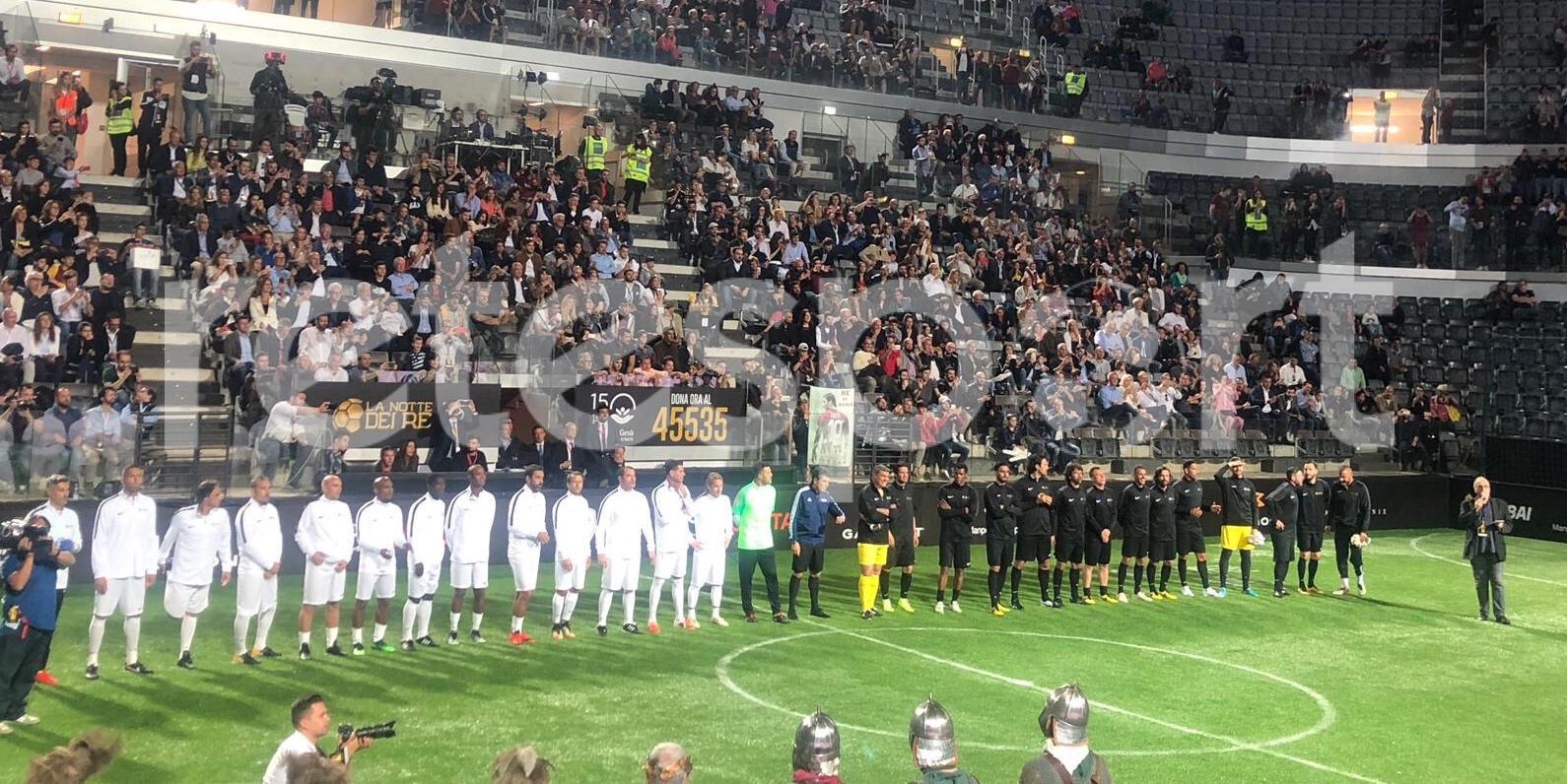 [VIDEO] – Carlo Zampa annuncia Totti durante ‘La notte dei re’. Immediato il boato del Foro Italico
