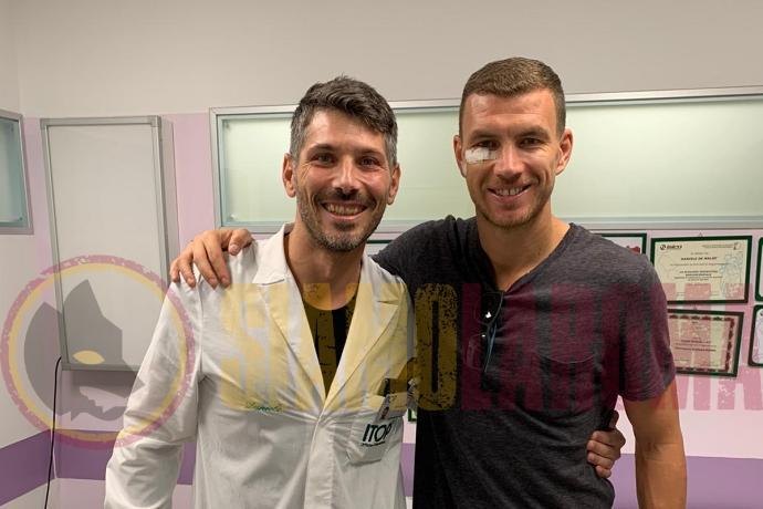 De Maldè: “Ecco come ho realizzato la mascherina di Dzeko”