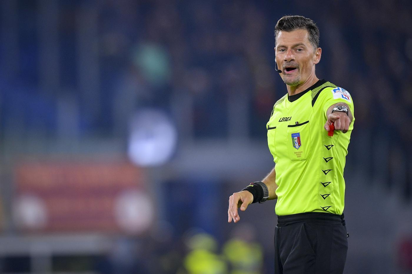 Milan-Roma, arbitra Giacomelli. Al Var Orsato