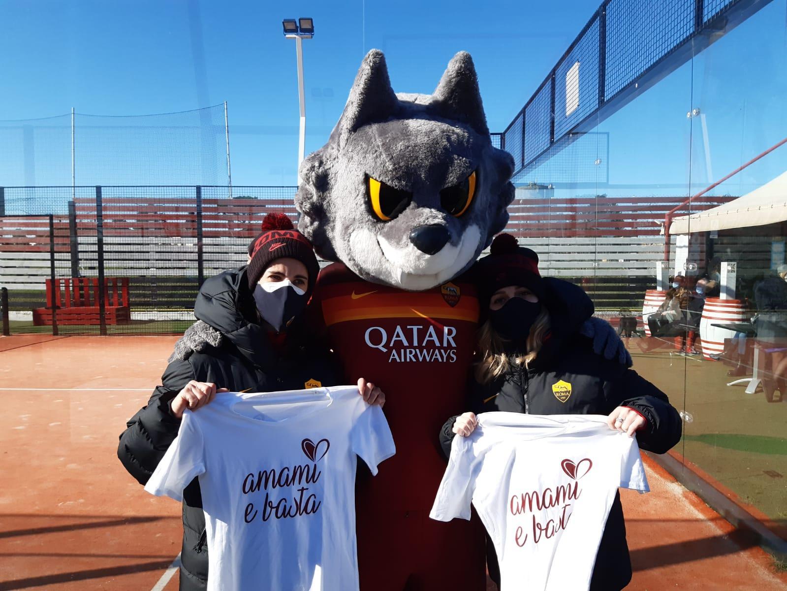 Esclusiva Rete Sport – ‘Amami e Basta’, Giaga Greggi e Claudia Ciccotti (Roma Femminile): “Orgogliose che la Roma sostenga la campagna contro la violenza sulle donne”
