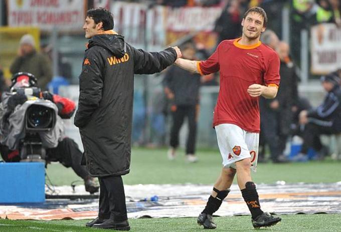 Montella: “Se sarà l’ultimo derby di Totti gli auguro di segnare”