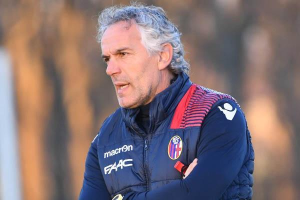 Bologna-Roma, Donadoni: “Punto meritato, vorrei fare i complimenti a Santurro”