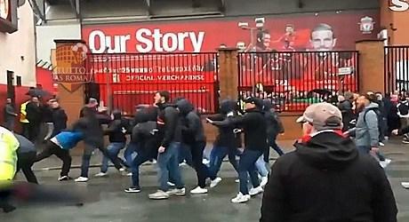 Liverpool-Roma, scontri tra tifosi: arrestati due romanisti
