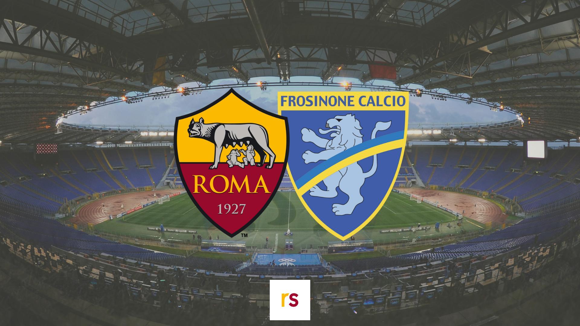 Roma, all’Olimpico ora vige la pareggite ma il Frosinone non sa segnare