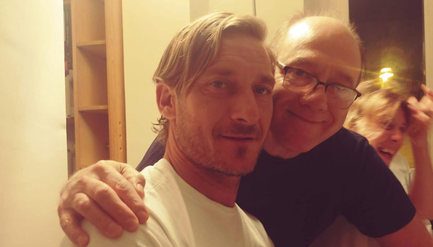 Verdone: “Con Totti e Ilary a casa di cari amici”