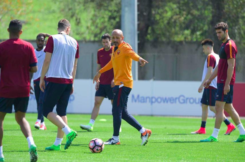 Trigoria. Il calendario settimanale degli allenamenti