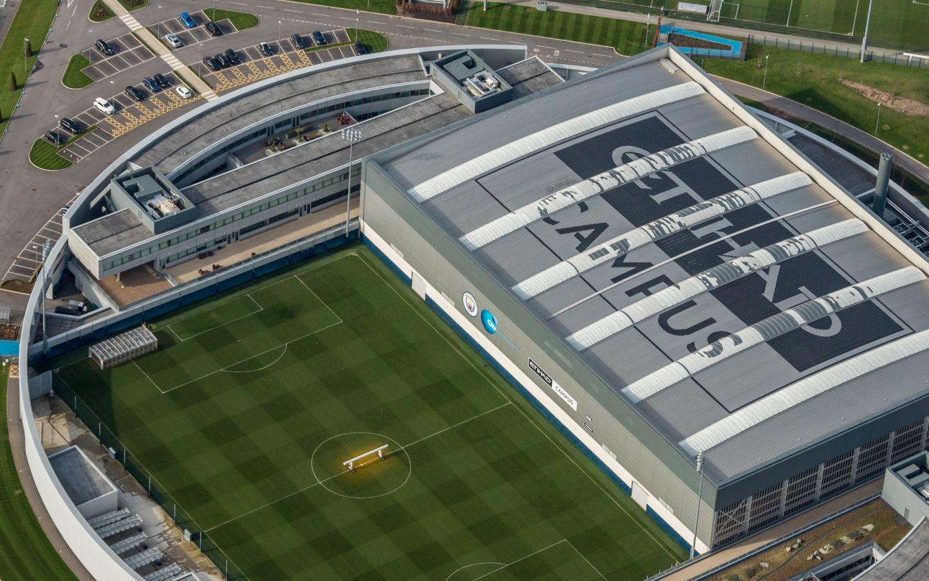 Roma, allenamento di scarico nel centro sportivo del Manchester City