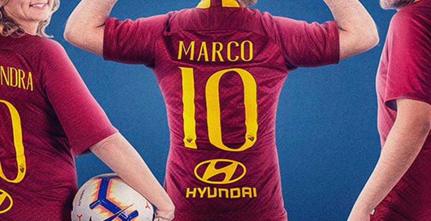 Roma, Hyundai ancora sul retro delle maglie