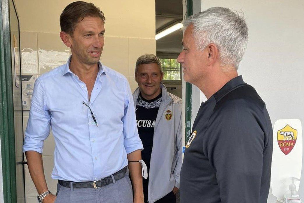 Roma, Mourinho ritrova Tagliavento 11 anni dopo le manette