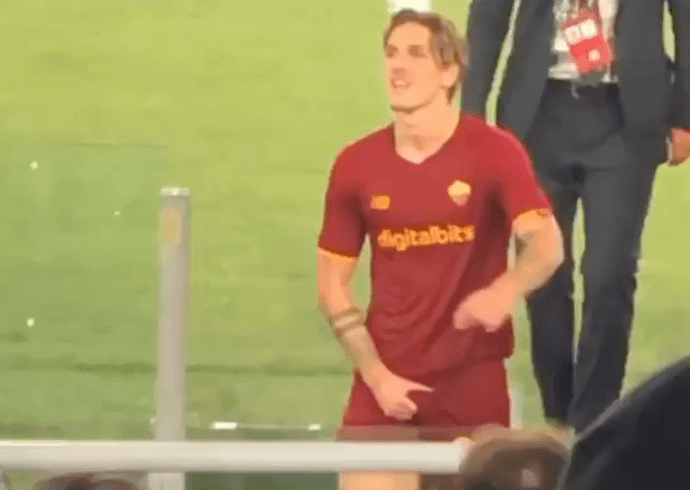 Zaniolo, il gesto ai tifosi laziali è stato messo a referto dagli ispettori della procura federale