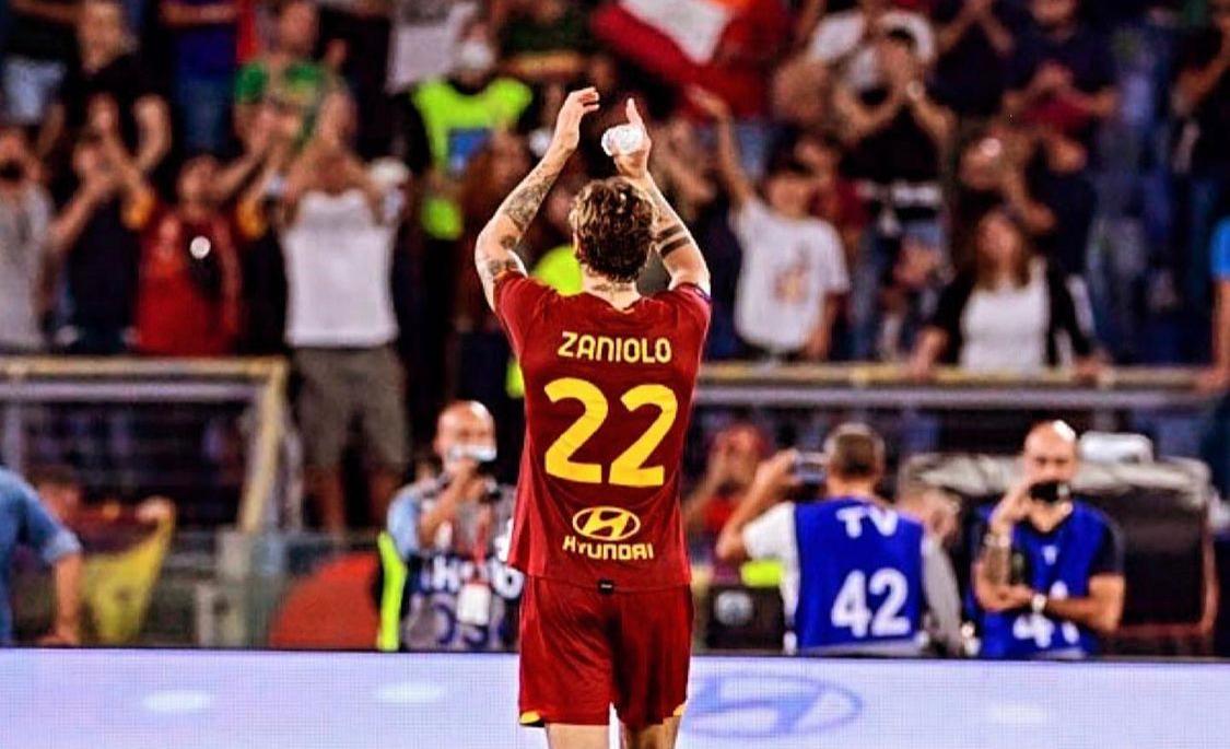 Zaniolo in gruppo: sarà titolare contro la Juventus