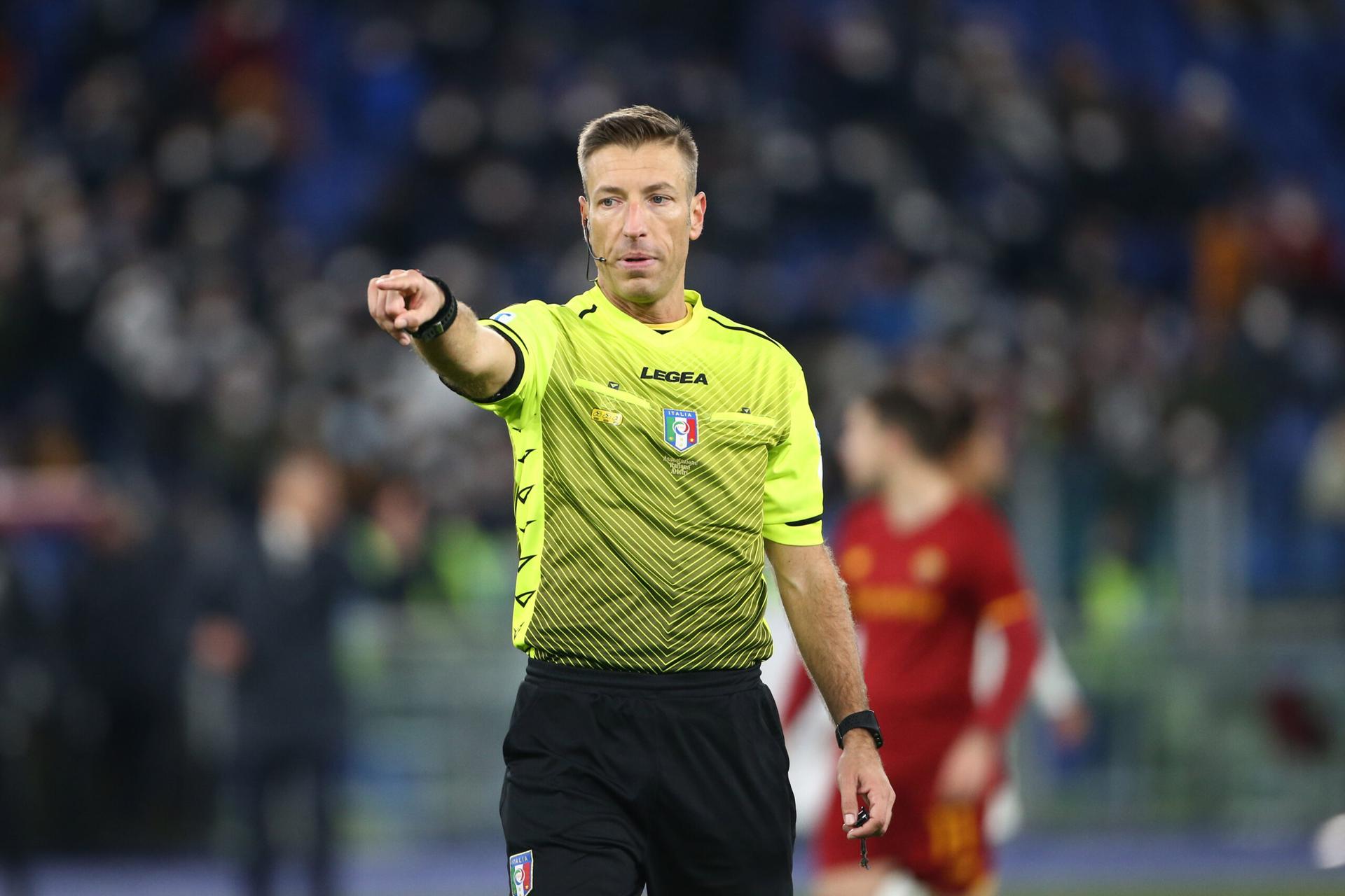 Napoli-Roma, arbitrerà Massa. Al VAR Paterna