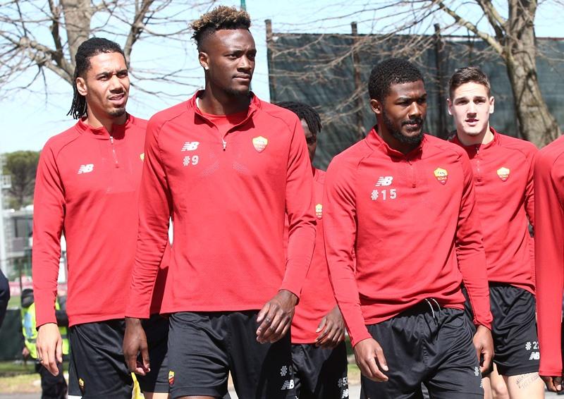 Trigoria, subito la ripresa in vista di Napoli-Roma