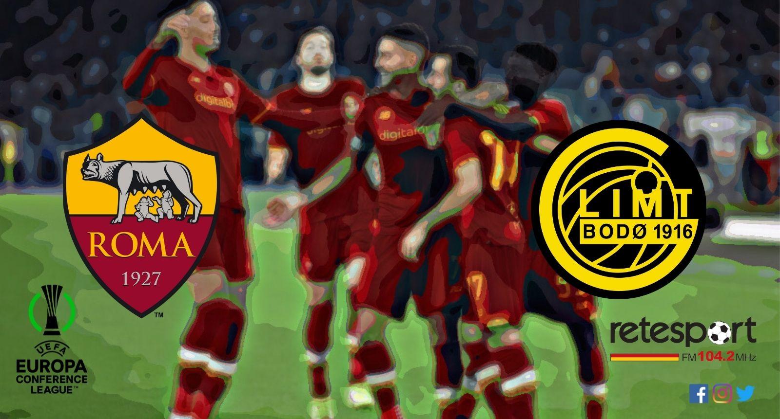 Roma-Bodo/Glimt, speciale Retesport: dalle 19 live con il prepartita