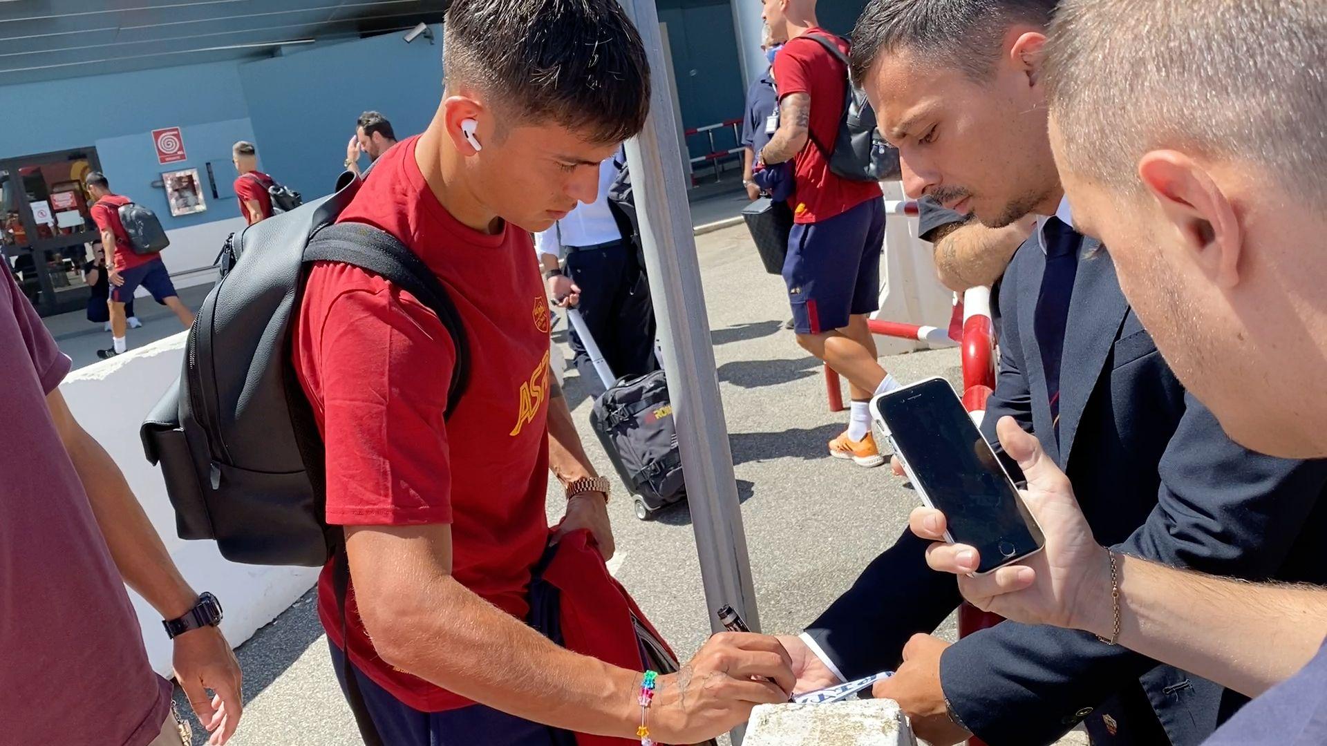 Dybala stanotte in campo: sarà a Trigoria soltanto giovedì