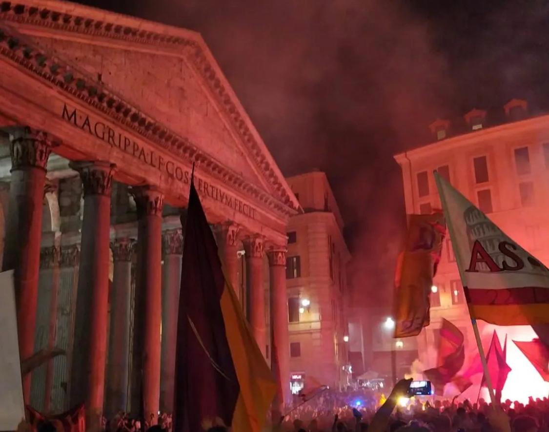Pantheon giallorosso: è la festa della Roma