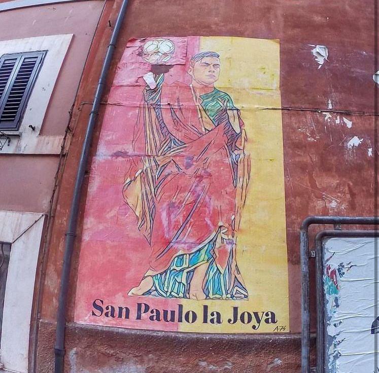 Dybala, spunta il primo murale in città (FOTO)
