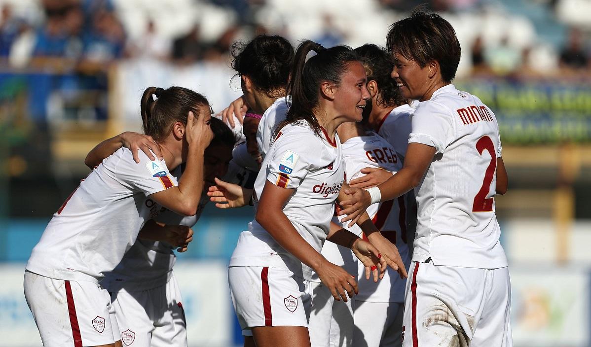 Roma Femminile capolista assoluta: prima in campionato e Champions (FOTO)