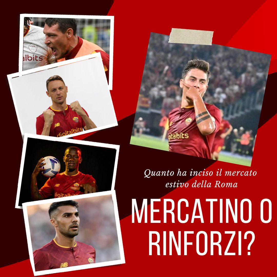 Il ‘mercatino’ della Roma: luce Dybala, Matic  garanzia, sorpresa Camara, delusione Belotti e incognita Celik
