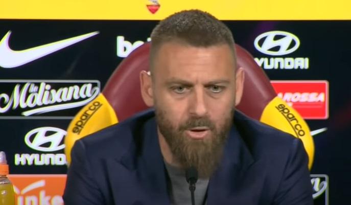 Roma-Sassuolo: De Rossi non parlerà in conferenza stampa