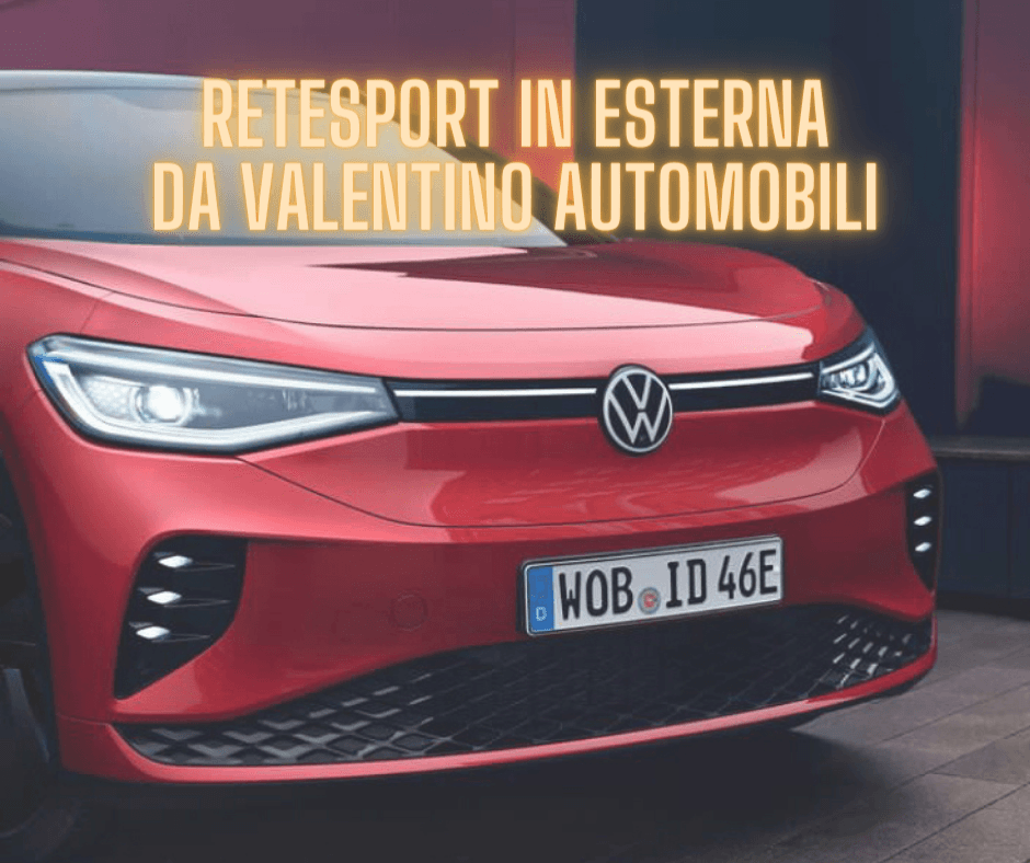 Retesport in Esterna: vi aspettiamo oggi da Valentino Automobili in Via Tuscolana 1233