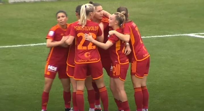 Roma Femminile, dopo lo Scudetto arriva anche la Coppa Italia: storico double