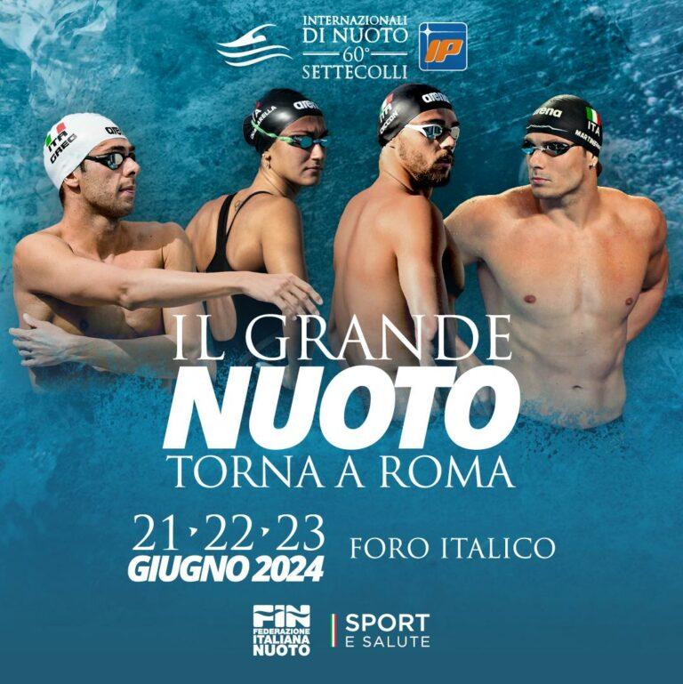Internazionali di Nuoto: Retesport in diretta dal Foro Italico il 21 giugno