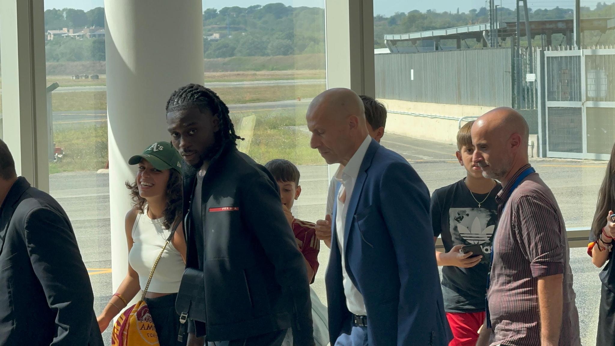 Koné è atterrato a Roma (FOTO-VIDEO)