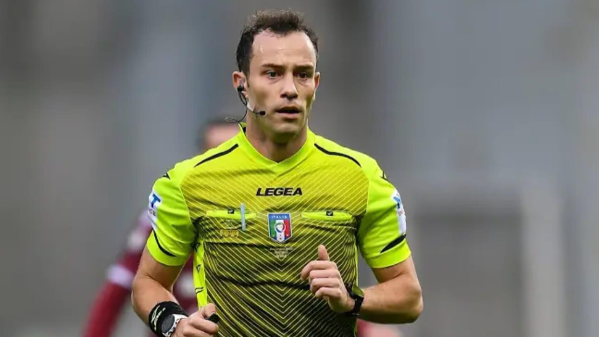 Roma-Pisa, sarà Feliciani l’arbitro
