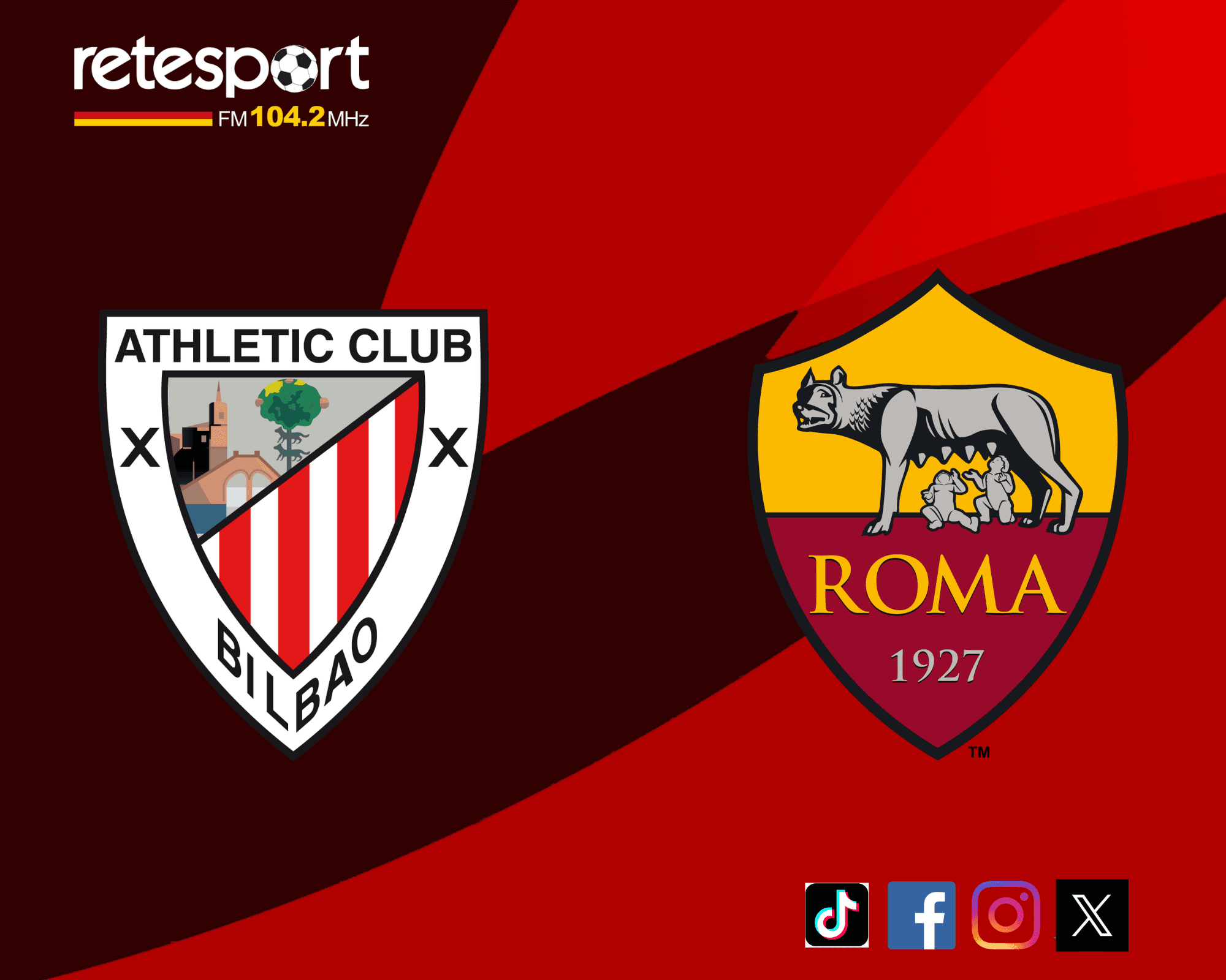 Athletic Bilbao-Roma 3-1 (Williams 48′, 82′, 68′ Berchiche, 92′ Paredes (R)): giallorossi eliminati