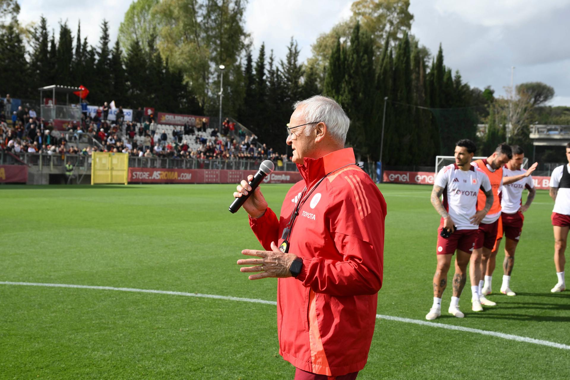 Ranieri, domani la conferenza stampa in vista di Atalanta-Roma