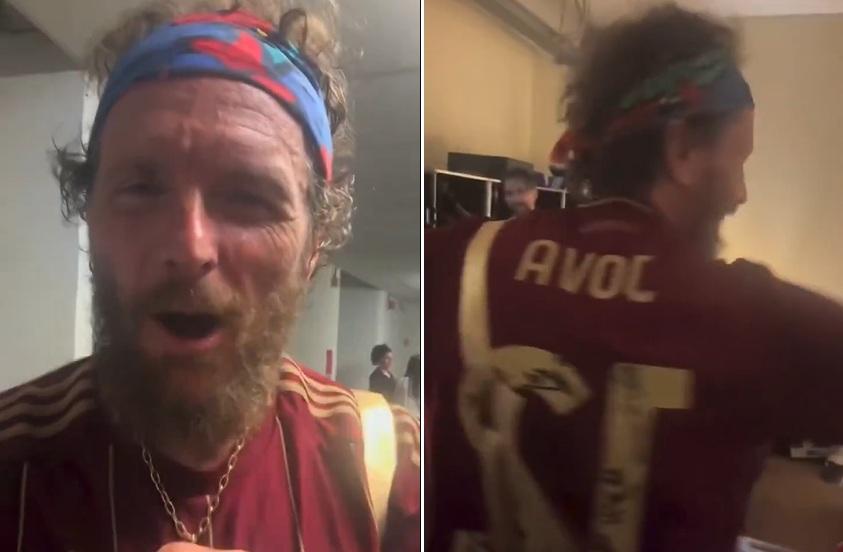 Jovanotti show! In concerto con la maglia della Roma – VIDEO
