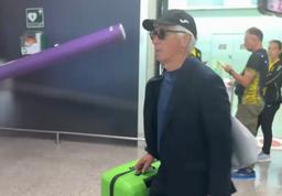 Gasperini è sbarcato a Fiumicino – VIDEO