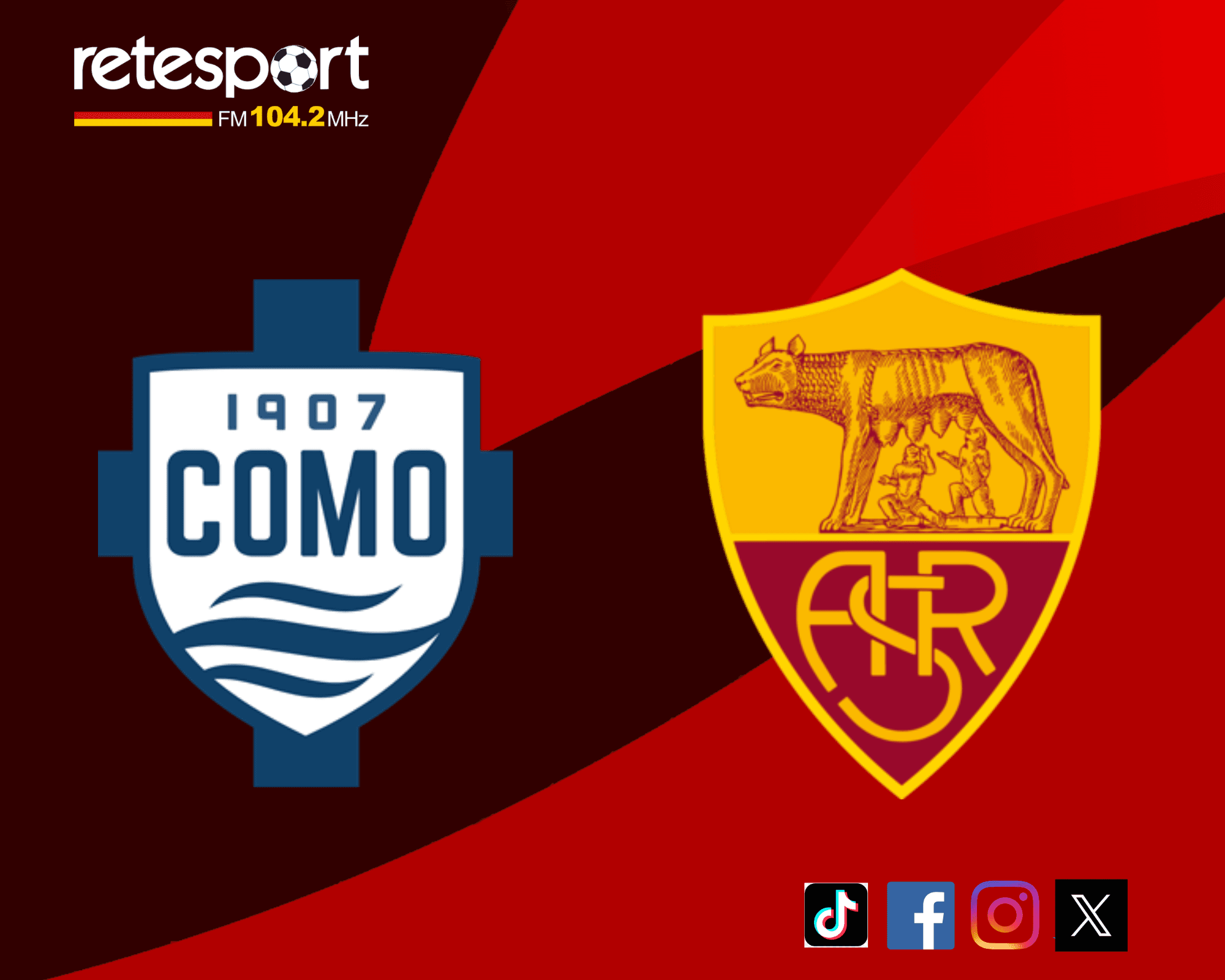 Como-Roma 2-1 (7′ Malen (R), 59′ Douvikas, 79′ Carlos): giallorossi rimontati finiscono 6° in classifica