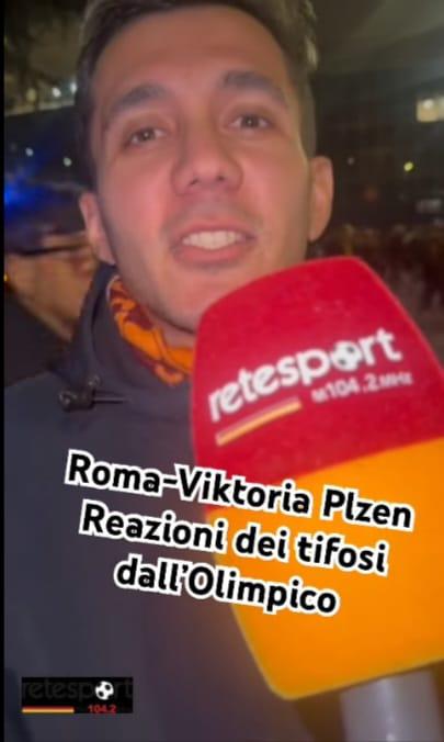 Roma-Viktoria Plzen 1-2: le reazioni dei tifosi allo stadio Olimpico (VIDEO)