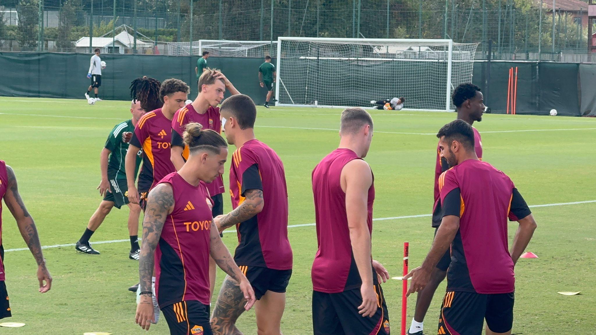 Trigoria, domani in gruppo Wesley e Angelino: le ultime