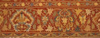 Scoperto a Palazzo Pitti un tappeto cinese