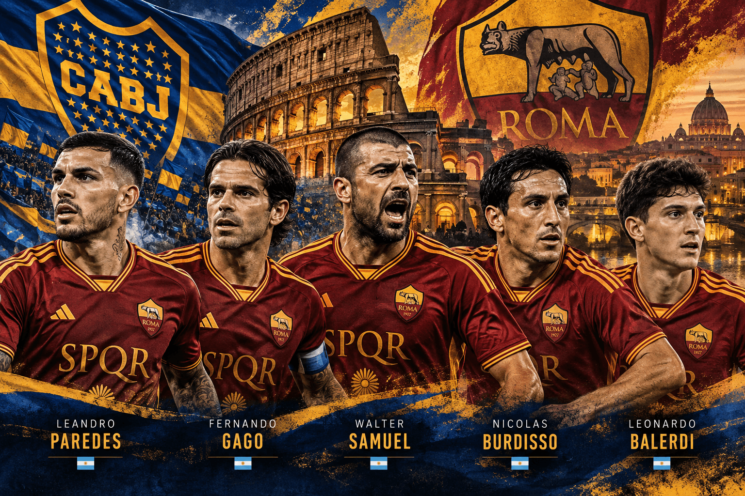 Roma-Boca, un filo intrecciato nella storia del mercato: da Caniggia a Balerdi, tutti i casi